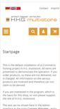 Mobile Screenshot of multishop.hhg-multistore.com
