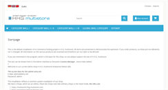 Desktop Screenshot of ecommerce.hhg-multistore.com